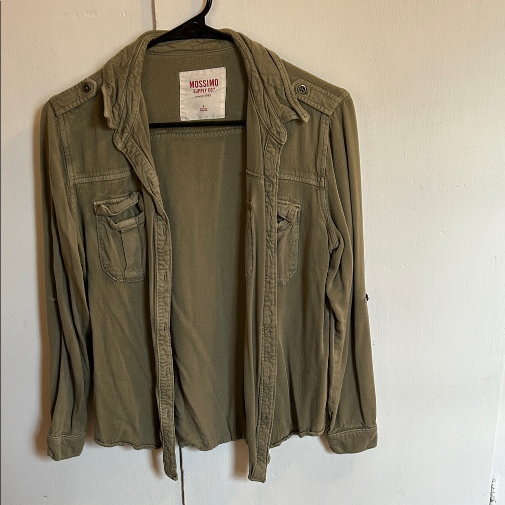 Woman’s Long Sleeve Button Up